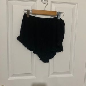 Black shorts